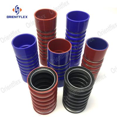 China Auto Car Intercooler Bump Tube Silicone Turbo High Pressure Hose 76mm For Automobile for sale