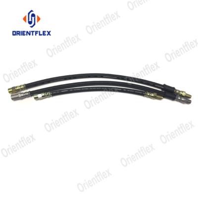 China SBR EPDM Front End Hose Motorcycle Brake Hose Hydraulic Braided Rubber Manufacturers SAE J1401 for sale