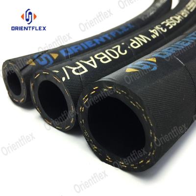 China Professional high pressure synthetic rubber lightweight textile reinforced rubber air compressor hose suppliers for sale