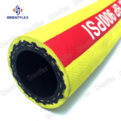 China Synthetic Rubber Air Hoses Pressure Compressor Heavy Duty Rubber Air Hoses With Fittings for sale