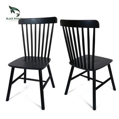 China Wooden Restaurant Dinner Chairs Suppliers Wholesale Cafeteria Sillas Para Comedor Party Wedding Dining Dining Room Black Casual Modern Wooden Restaurant Chair for sale