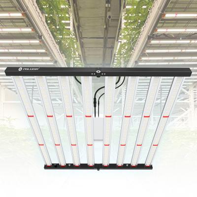 China US Stock Fast Delivery Ready Foldable 640W Dimmable LED Grow Light Guides SMD2835 LM561C LM281B 2.4-2.8 umol/j High Efficiency for sale