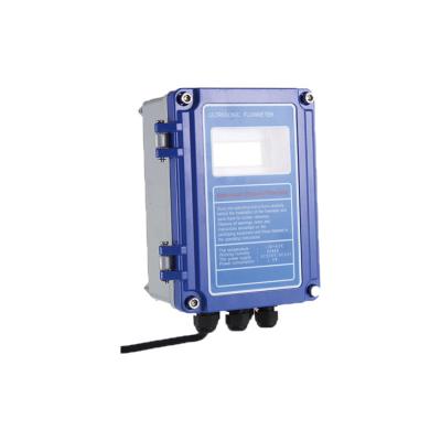 China Portable Wall Mounted Carbon Steel Ultrasonic Flow Meter Water Handheld Price for sale