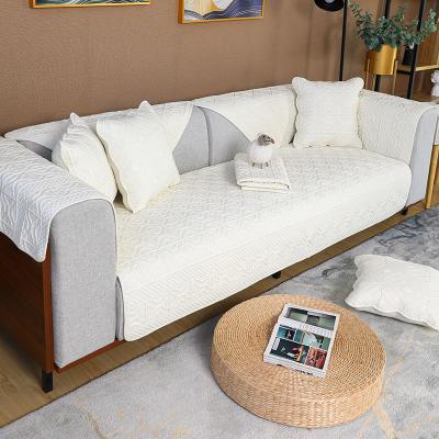 China Single Velvet Fitted Long Hemp Satin Bed Sheet And Sofa Cover Floor Window Cover for sale