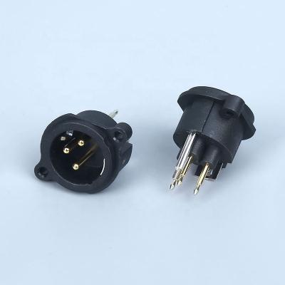 China audio & Pin xlr Male Connector PCB Video Audio Video Mount for sale