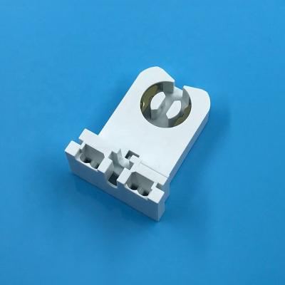 China Flattening T8 Bi-Pin Socket Tombstone Lamp Holder G13 Low Screw T8 Socket For LED Fluorescent Tube Replacement for sale