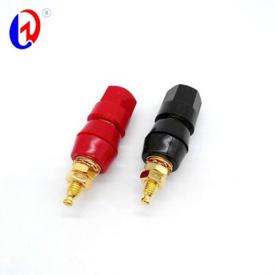 China audio & Visual Spring Loaded Speaker Banana Plug Screw Binding Terminal Post for sale