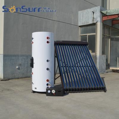 China Balcony Industrial Commercial Water Project 180L Tank Capacity Split or Bathroom Pressure Geyser Solar Heater for sale