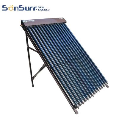 China Home Heat Pipe 30 Manifold Pressure Collector Vacuum Tube Solar Water Heater for sale