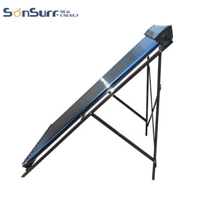 China Home Teater 30 Tubes Solar Thermal Hot Water Vacuum Heat Pipe Collector Price for sale