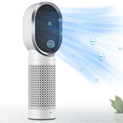 China Portable Design H13 Hepa Mini Filter Air Filter UV Sterilization Humanized Household Office Room Ozone Air Purifier for sale