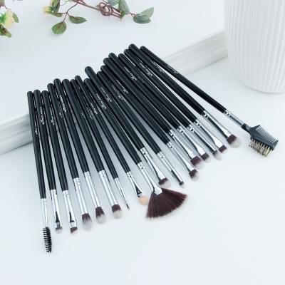 China Professional Synthetic Eyeshadow Eyelash 19Pcs Facial Hair Makeup Wooden Set Brush for sale