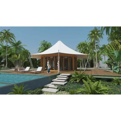 China High End New Arrival Photography Temporary Shelter Extended Type Living Resort Tent for sale