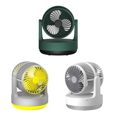 China Desktop New Products 4000mah 8 Inch Fan Summer Fan Rechargeable Air Circulator Double Sided Circulation Wholesale Room Fan for sale