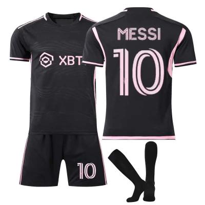 China Sets Sets 23 inter Miami Messi 10# Football Jersey New Model Designs For Men Quick Dry High Quality Custom Soccer Jersey Player&Fan for sale