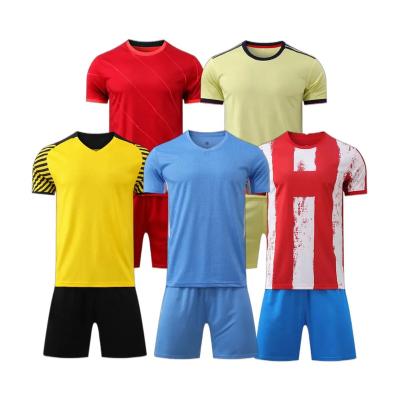 China Sets Sets 21/22 Top thailand quality soccer jersey camisas de futebol for sale