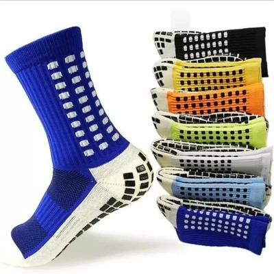 China Sets Sets Wholesale Anti Slip Sock Non Slip Soccer Grippy Sport Football Sports Grip Socks For Men for sale