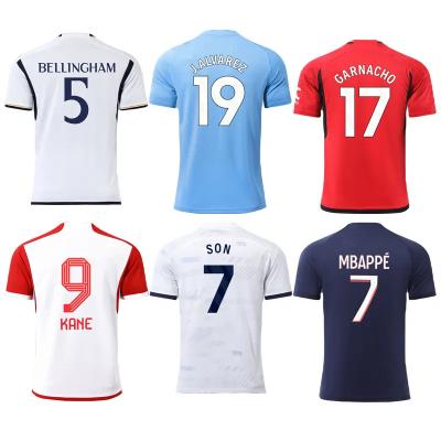 China Sets Sets New 2023 custom jersey quality Thailand football jersey men's football team uniform suit team football jersey soccer uniform for sale