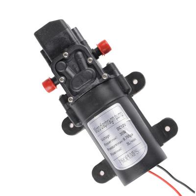 China High Quality Industrial Utilities DC 30W 12V 24V 3L/min With High Pressure Switch 7Bar Auto Booster Mini Mirco Diaphragm Water Pump for sale