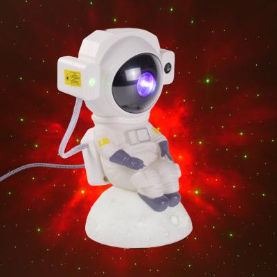 China Modern USB Astronaut Projector Light Remote Switch Control Plug-in Star Spotlight Led Galactic Night Light Spotlights With Surf for sale