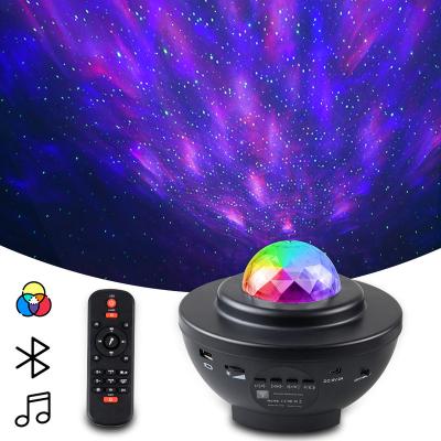 China Modern Star Projection Lamp Galactic Rebow Projector Night Light 2 in 1 Surf Laser Starry Projector with Remote Switch Control for sale