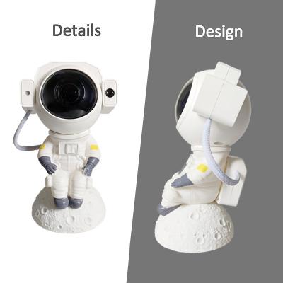 China Multicolor Astronaut Star Projection Light Modern Rotating Star Projector Lamp Projection Ceiling Room Bed As Christmas Gift for sale