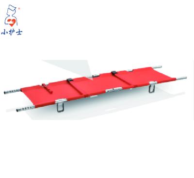 China PKDJ-5 Aluminum Alloy Medical Rescue Rescue Stretcher Aluminum Alloy Hospital Foldable Stretcher For Patient for sale