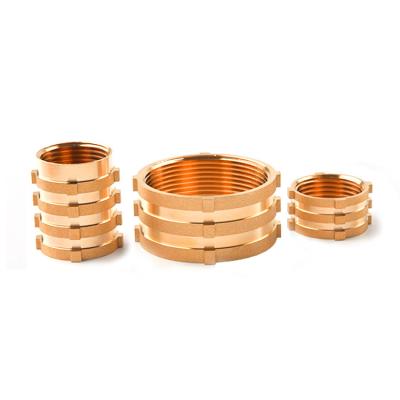 China Custom Brass Or Stainless Steel M3 M4 M5 M8 Threaded Sleeve Bushing Equal for sale