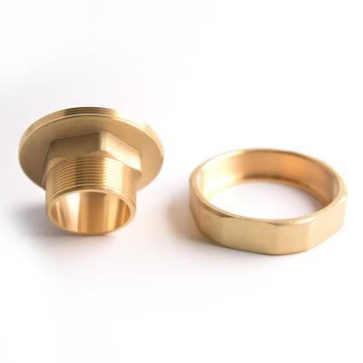 China General Forged Brass Plumbing Nipple Pipe Fittings Threaded Brass Fittings Bushing for sale