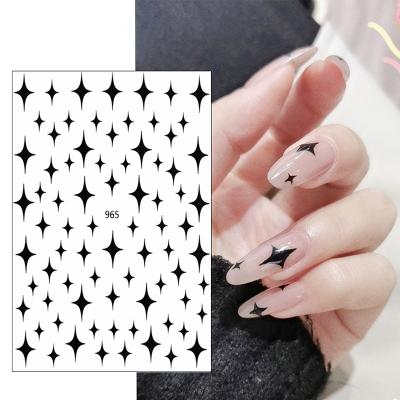 China Finger Nail Art Missbloom High Quality Laser Star 2022 Colorful Nail Art Stickers Decals Nail Decoration Pop 3D Finger for sale