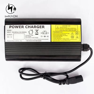 China LED Indicator Smart Battery Pack 25.2V 12A 5S Electric Bike 22.2V Lithium Li-ion Battery Charger for sale