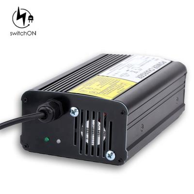 China LED Indicator 35Ah Battery Tricycle Unicycle 18650 72V LiFePO4 Lithium Battery Electric Charger 87.6V 3.5A 24S for sale