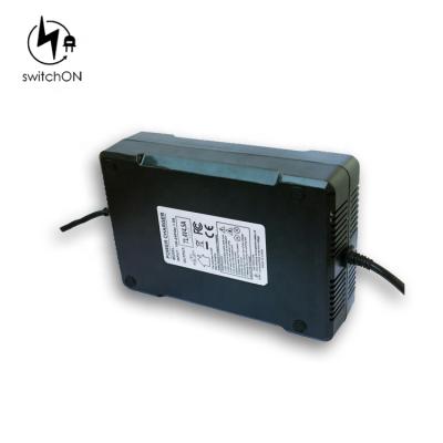 China LED Indicator 96.6V 3A 23S Advaned UPS Weeder 84V Lithium Li-ion Battery Charger for sale