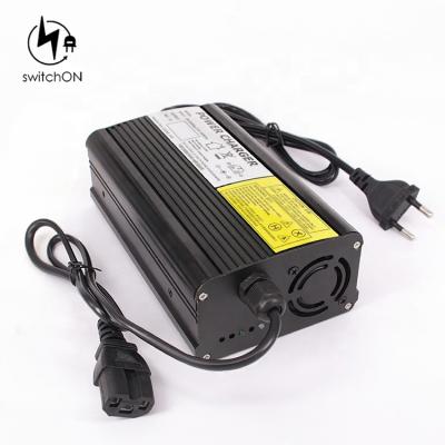 China LED Indicator 35Ah 72V LiFePO4 Battery Ebike Eradicator Machine Tool Lithium Battery Charger 87.6V 3.5A 24S for sale