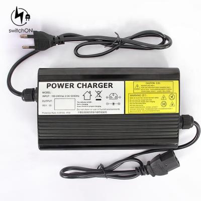 China LED Indicator 40Ah Battery Electric Tricycle Unicycle Scooter 60V LiFePO4 Lithium Battery Charger 73V 4A 20S for sale