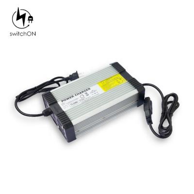 China LED Indicator 18650 Battery Pack Electrico Monociclo E-bike 96V Lead Acid Battery Charger 116V 3.5A 8S for sale