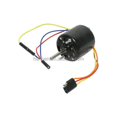 China 12v 24v totally enclosed two speed auto fan motor for truck and car, dcm fan motor for sale