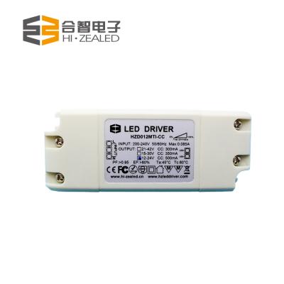 China Panel Light Dimmable Led Driver 300ma 350ma 500ma Triac Led Driver 12V 24V Led Power Supply for sale