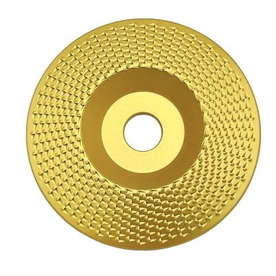 China 4 Inch Wood Woodworking Drilling Shape Carving Abrasive Disc Grinding Wheel Angle Grinder Metal Polishing Woodworking Tools for sale