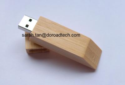 China USB Pen Drives made by Wood, Original Wood Color for sale