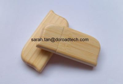 China Real Capacity USB Flash Drives made by Wood, Original Wood Color for sale