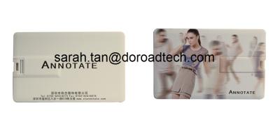 China Personalized Credit Card USB Flash Disks for sale