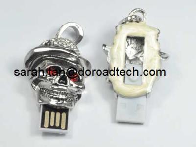 China Cool Masking Jewelry USB Flash Drives, 100% Original Real Capacity USB Memory Sticks for sale