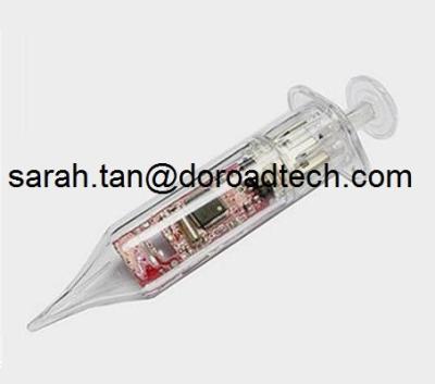 China Plastic Syringe USB Pen Drive, Real Capacity Syringe USB Flash Drive for sale