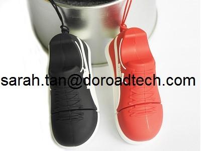 China Factory Directly Selling High Quality Customized PVC Shoes Shape USB Flash Drives for sale