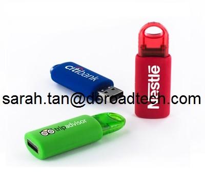 China Wholesale Free Sample Hot Selling Push Pull USB Flash Drives Lifetime Warranty for sale