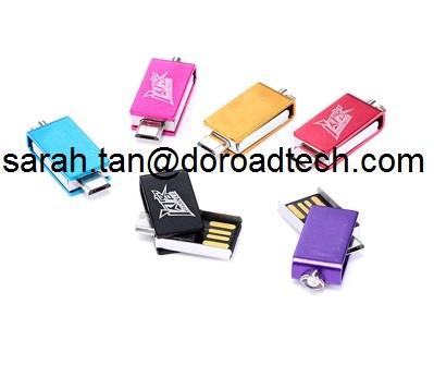 China OTG Mini Gift Colorful USB Flash Drive for Mobile Phone/Smart Phone with Full Capacity for sale