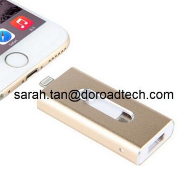 China U-disk i-Flash Drive OTG USB Flash Drives U Disk for Apple Devices, Real Capacity for sale