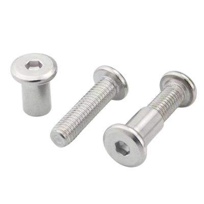 China Pan Chicago screws head sex bolt binding post rivet stainless steel countersunk male and female screw Chicago screws for leather for sale