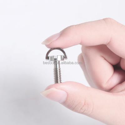 China Pan Adapter Knobs Screw 1/4 Camera Screw Tripod Removal Knurled Screw Knobs Screw For Camera for sale